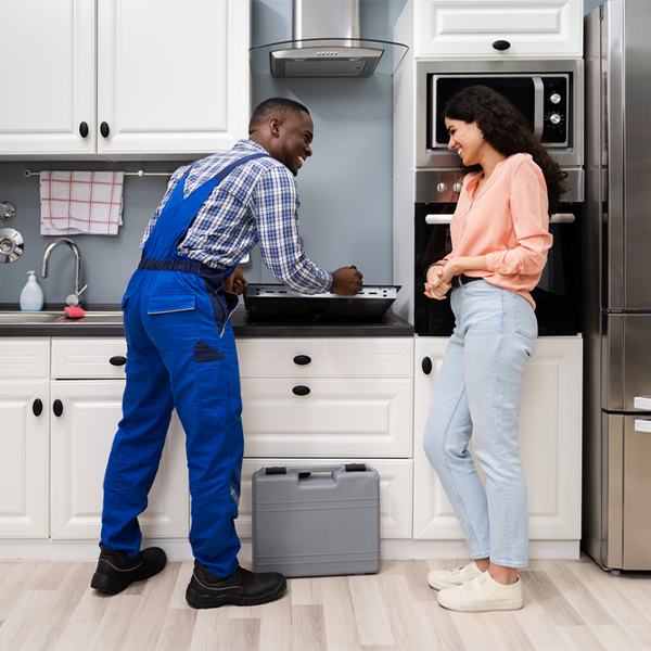 can you provide an estimate for cooktop repair before beginning any work in Duck Creek Village UT